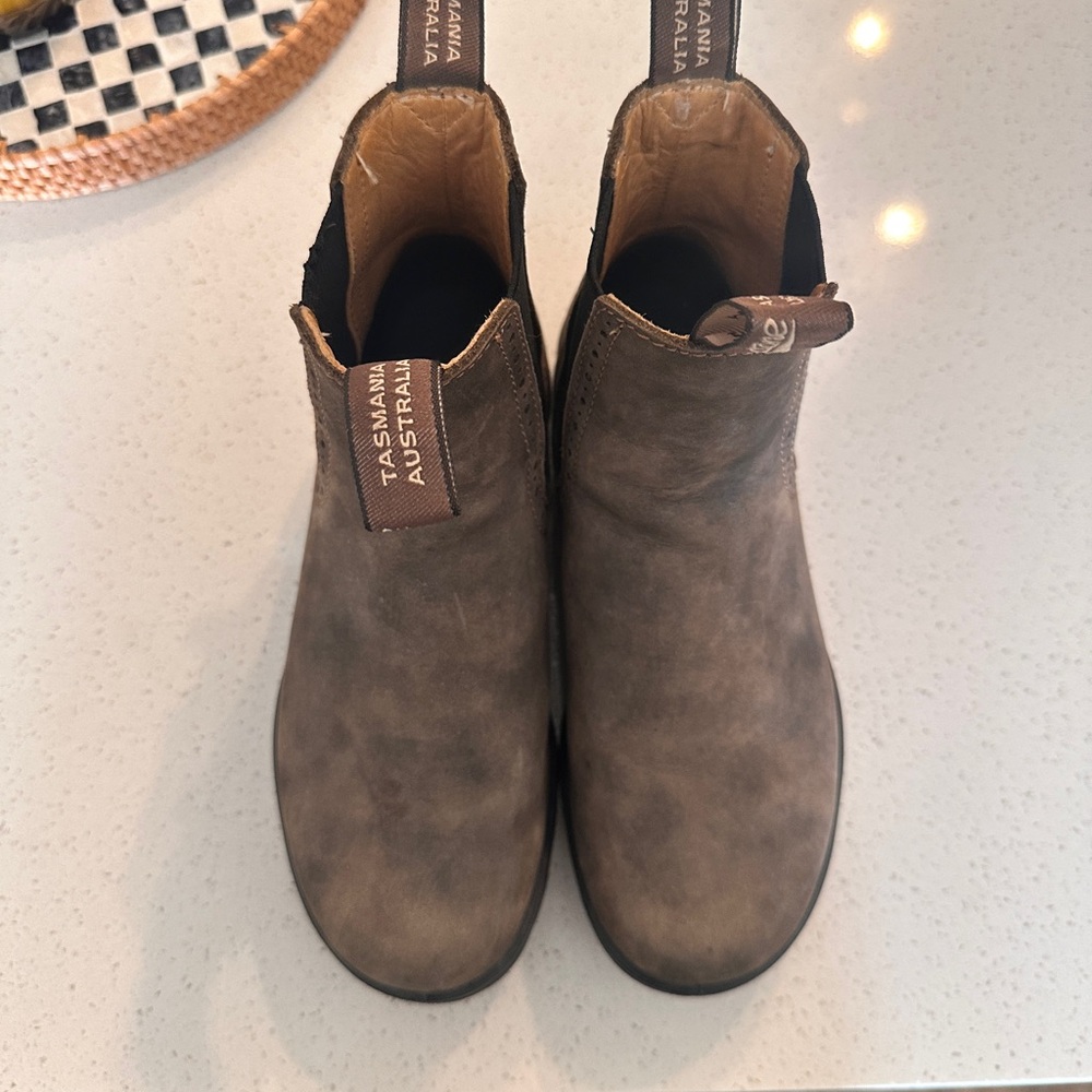 Blundstone Rustic Brown Leather Boots - Picture 6 of 6